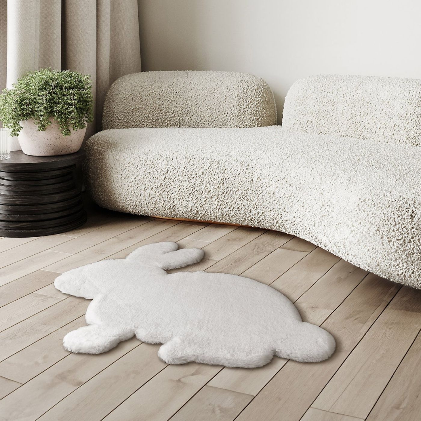 Tapis de fourrure