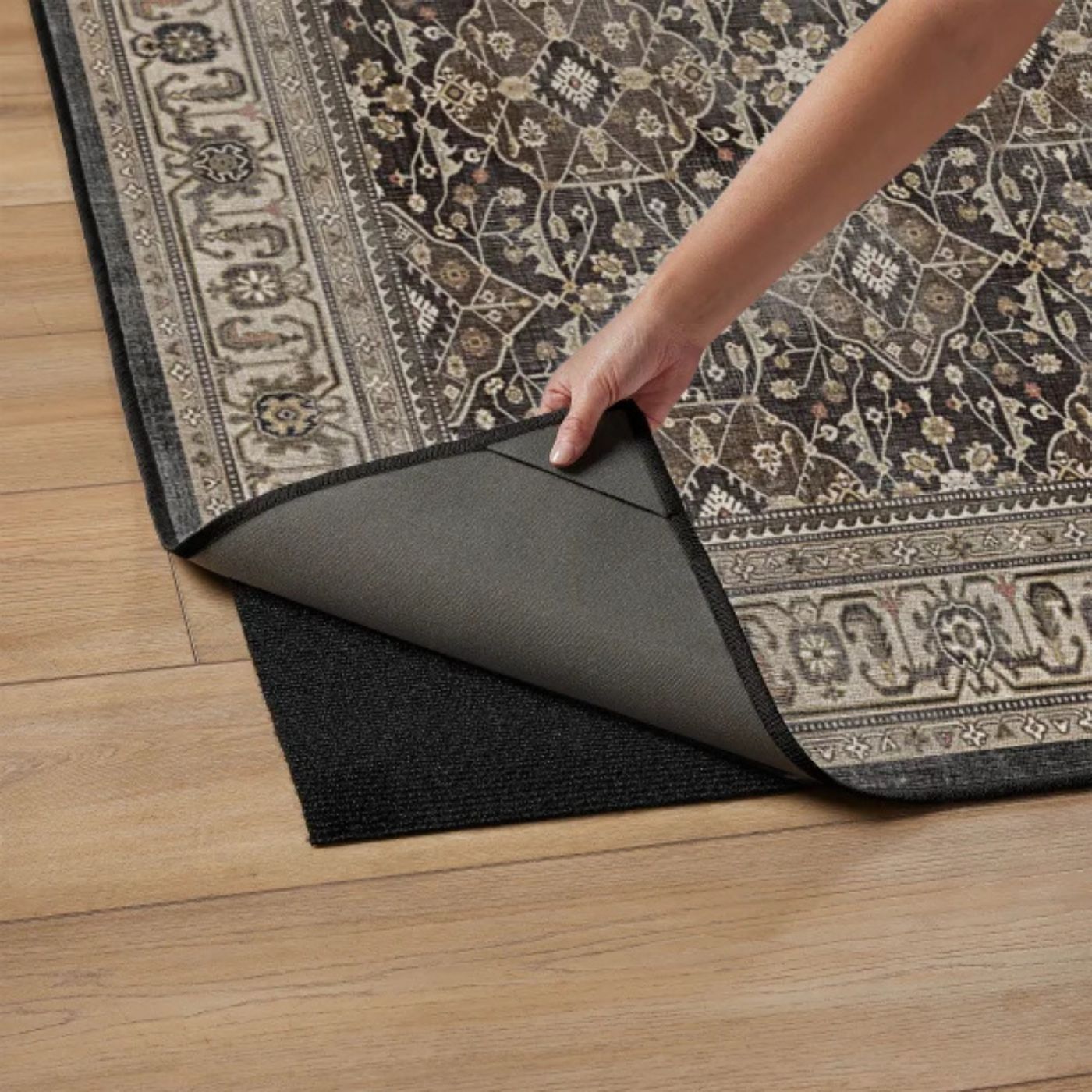 Alessia Dark Wood Rug