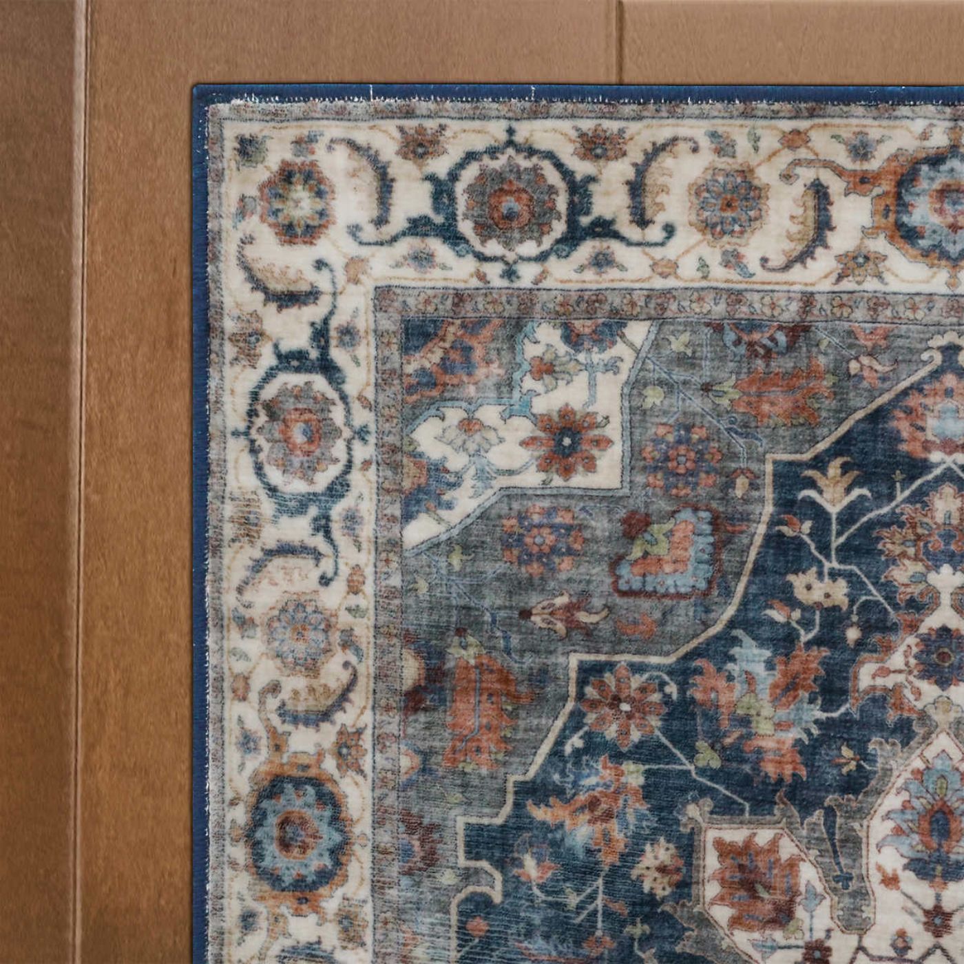 Aliyeh Navy Dream Mink Printed Chenille Collection