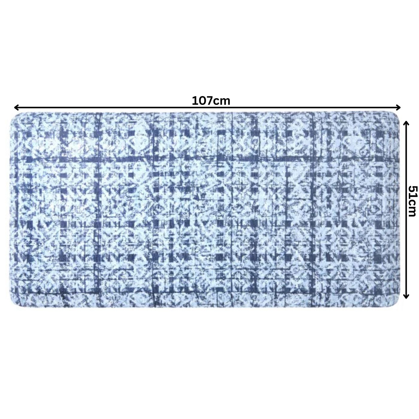 Tapis de cuisine Comfort Gel Jacquard classique