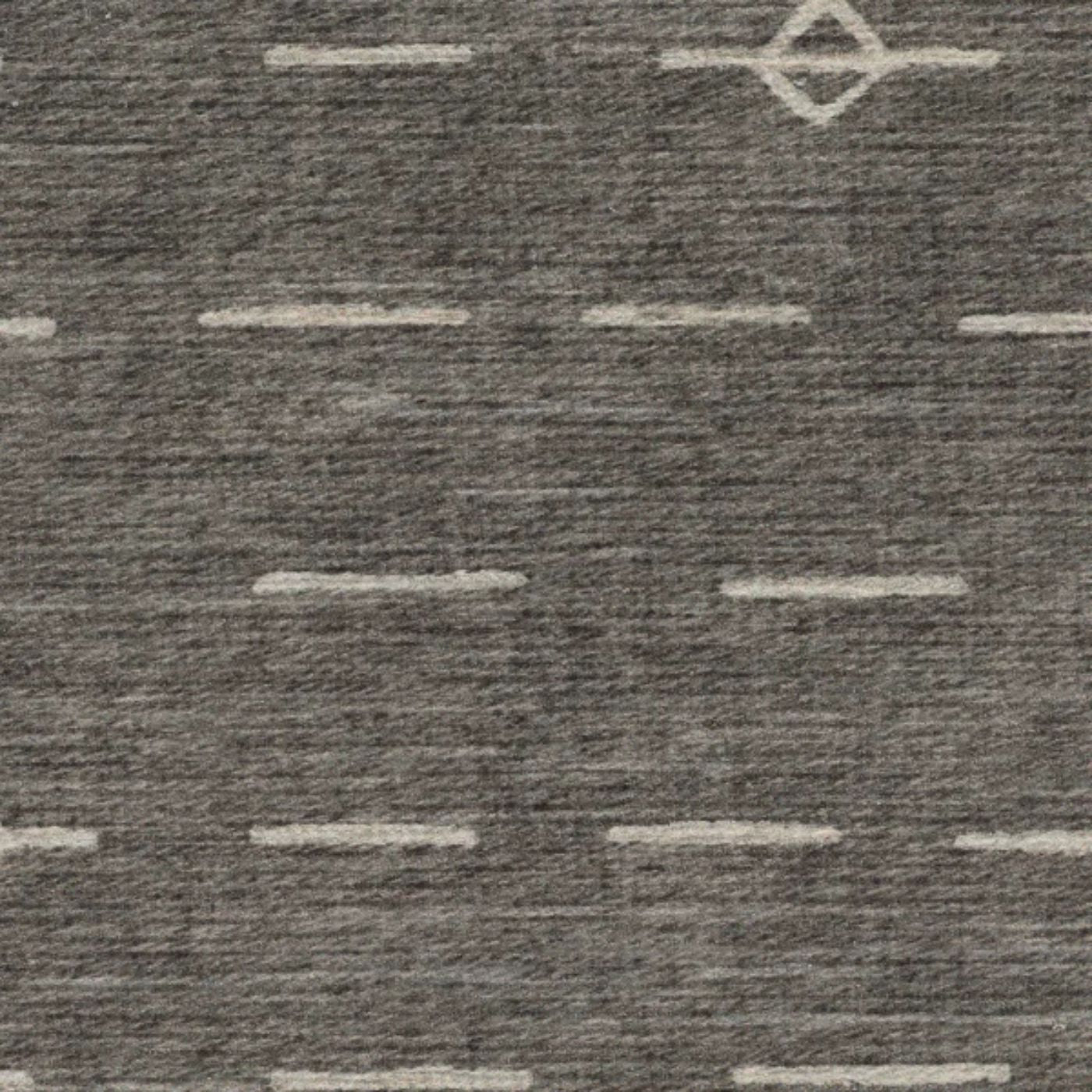 Tapis tissé plat gris Alina