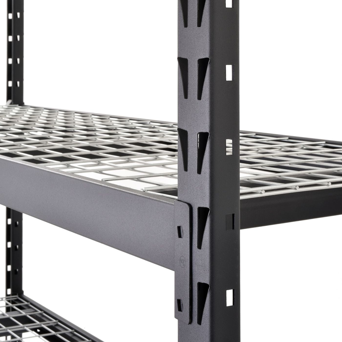Étagère de rangement industrielle à 4 niveaux