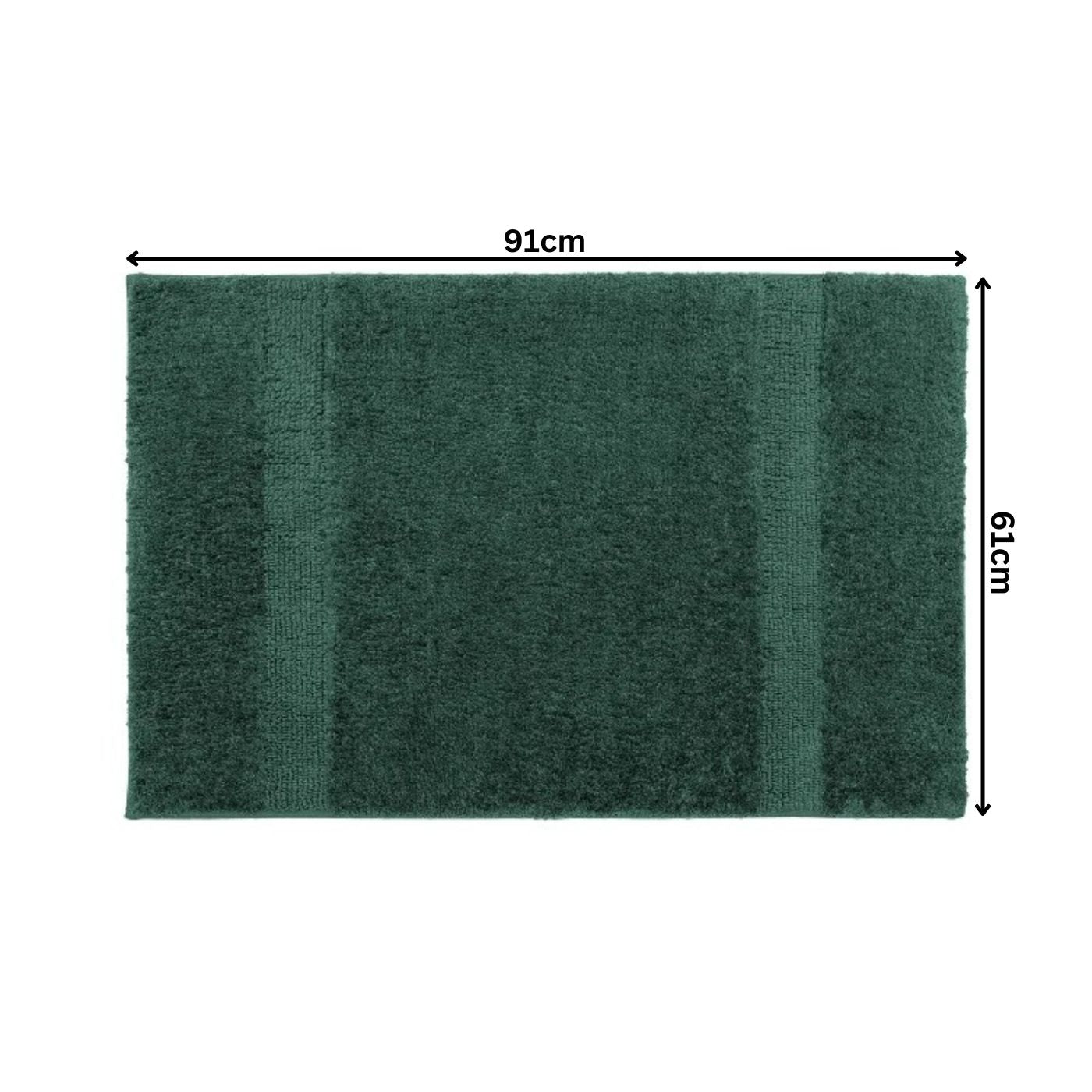 Double Stripe Bath Rug