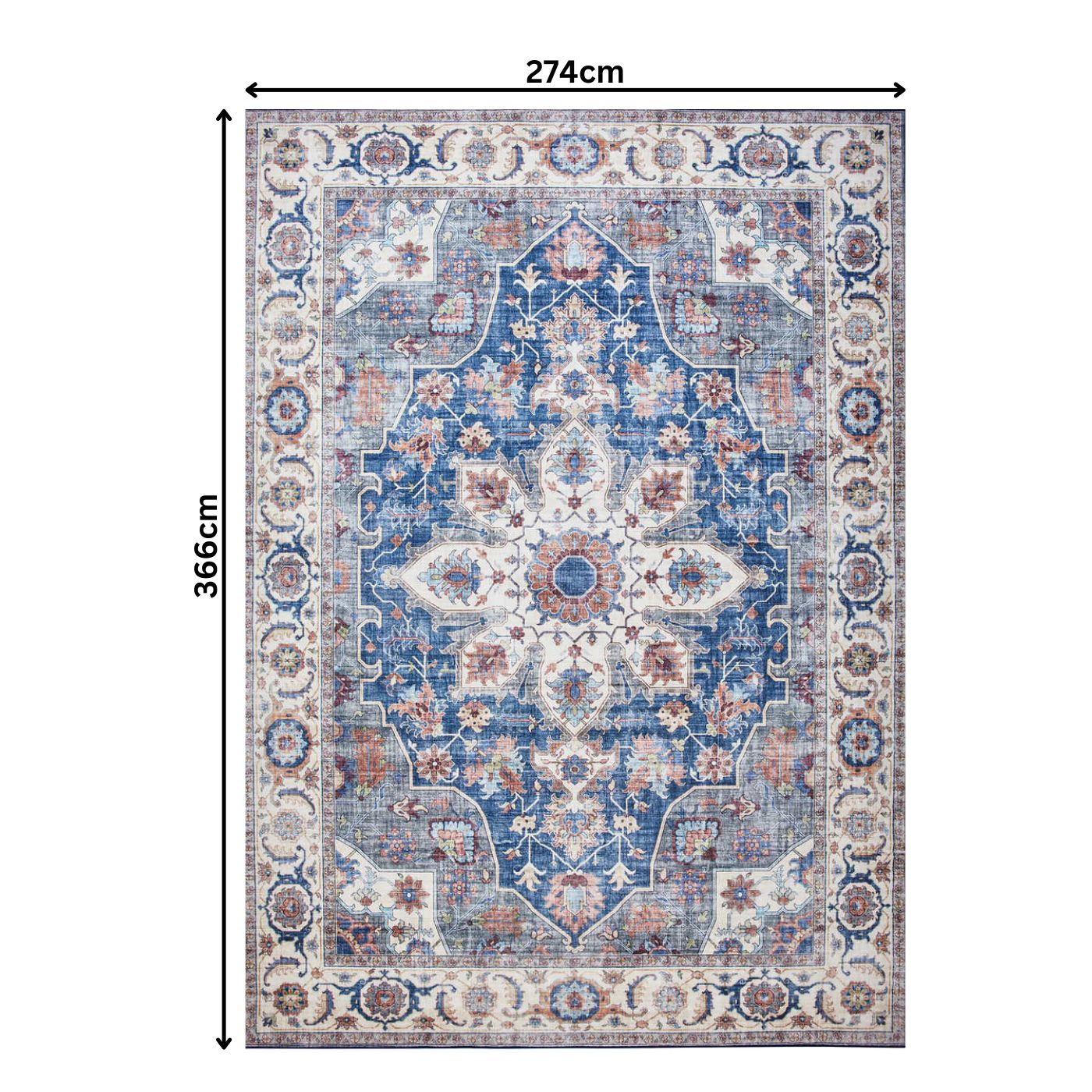 Aliyeh Navy Dream Mink Printed Chenille Collection