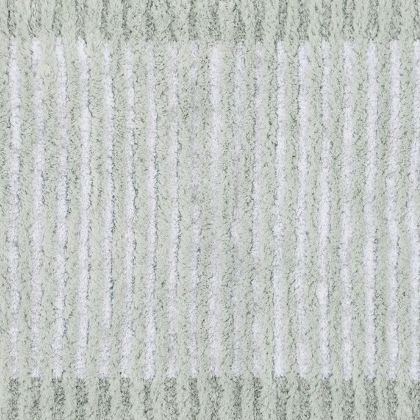 Textured Stripe Microfiber Bath Mat
