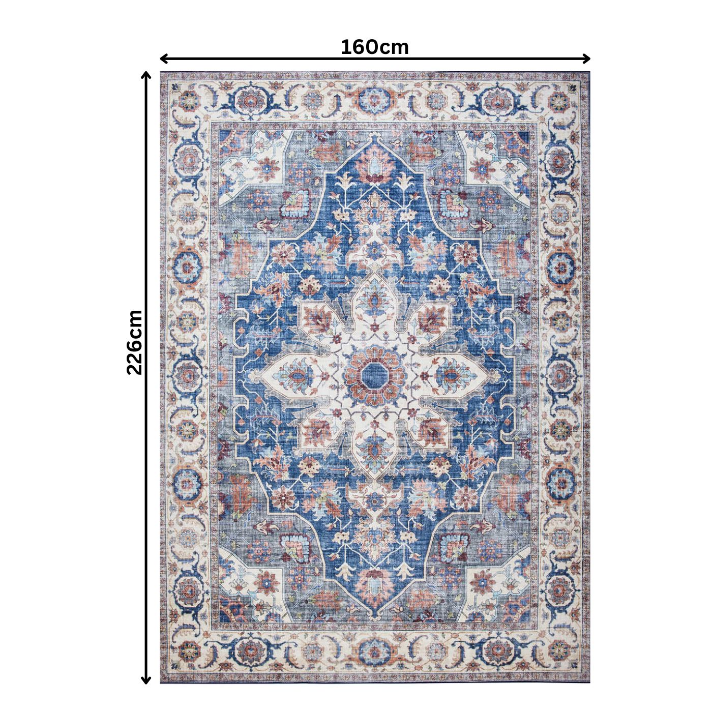 Aliyeh Navy Dream Mink Printed Chenille Collection