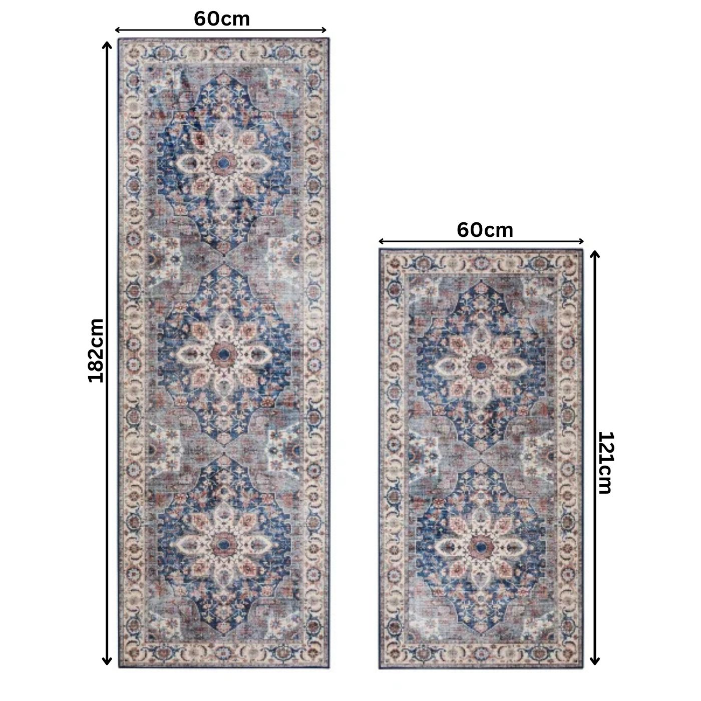 Aliyeh Navy Dream Mink Printed Chenille Collection