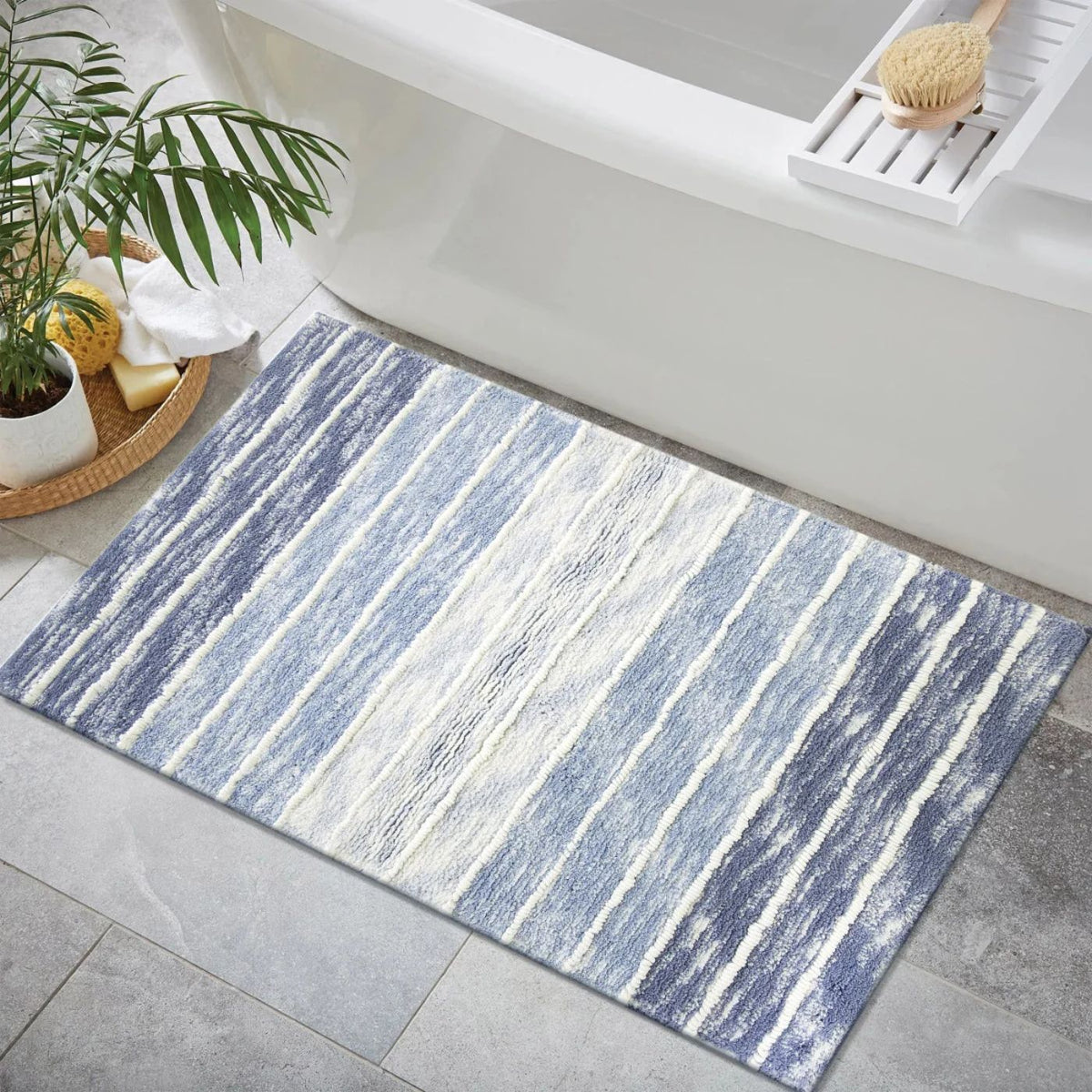 Tapis de bain dégradé Ombre Space Dye, vue 1