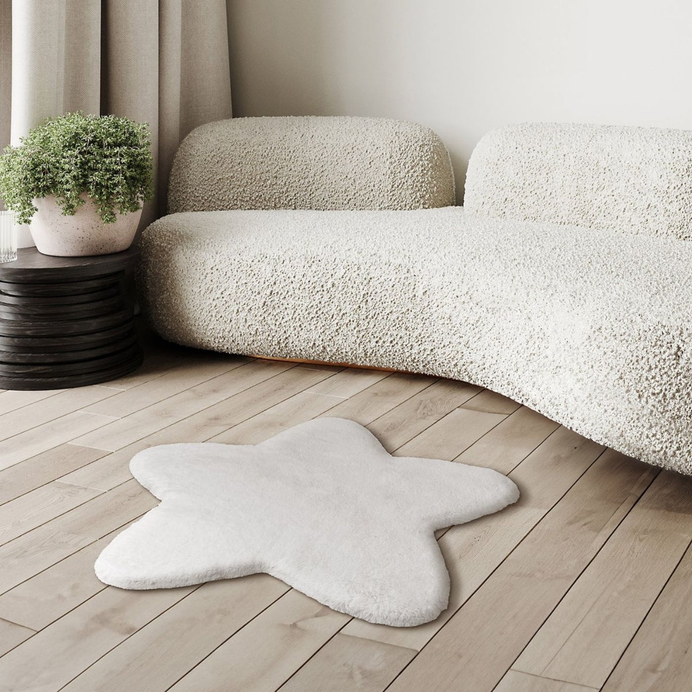 Tapis de fourrure