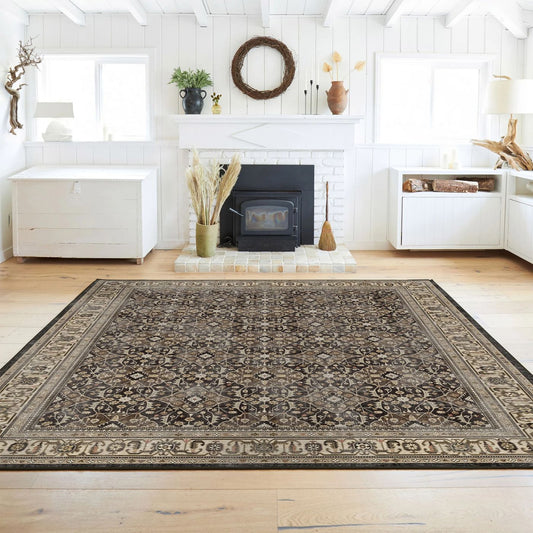 Alessia Dark Wood Rug
