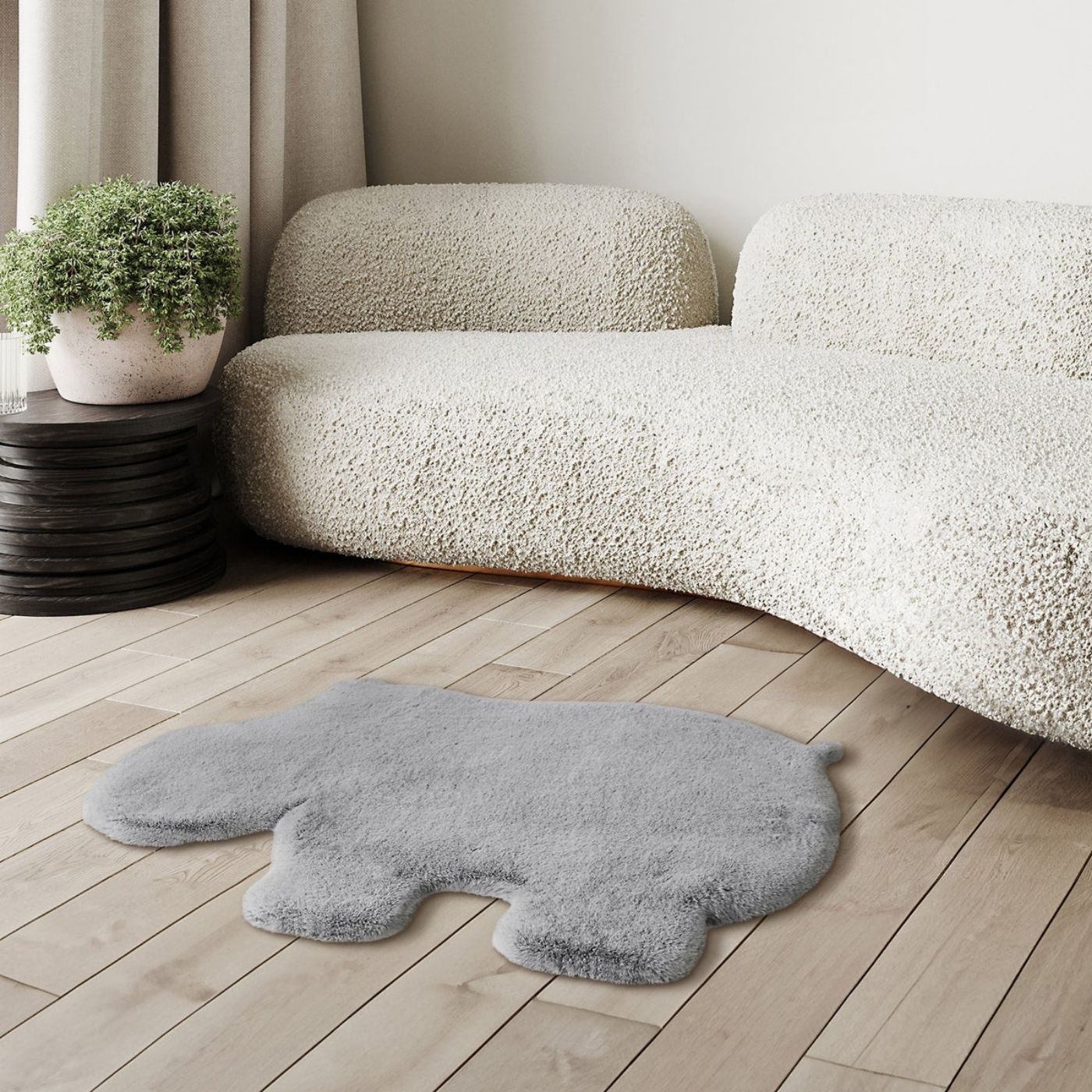 Tapis de fourrure