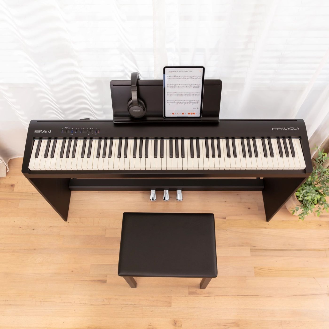 Ensemble piano numérique Roland FRP Nuvola