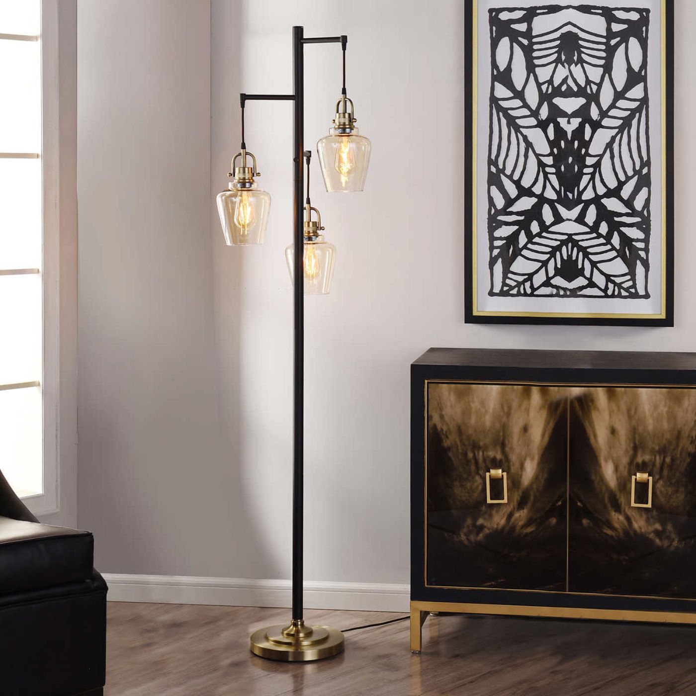 Lampe Basia à 3 bras
