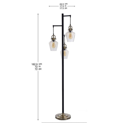 Lampe Basia à 3 bras