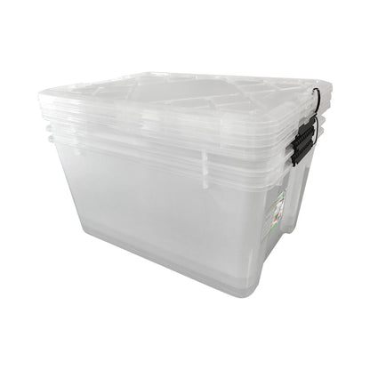 Lot de 3 bacs de rangement multi-usages InstaView 45 L