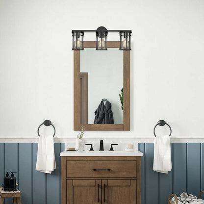 OVE Decors Joakim Meuble-lavabo à 3 lumières