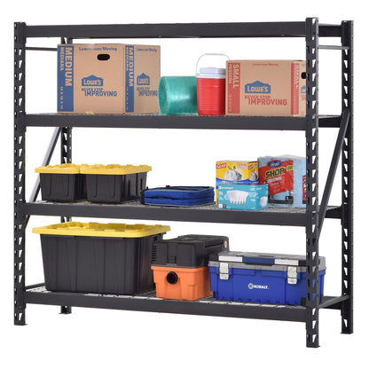 Étagère de rangement industrielle à 4 niveaux