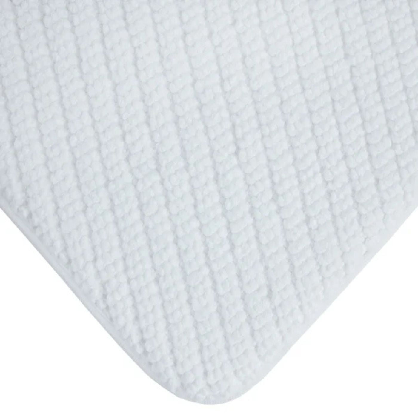 Tapis de bain en sergé de coton et mousse à mémoire de forme