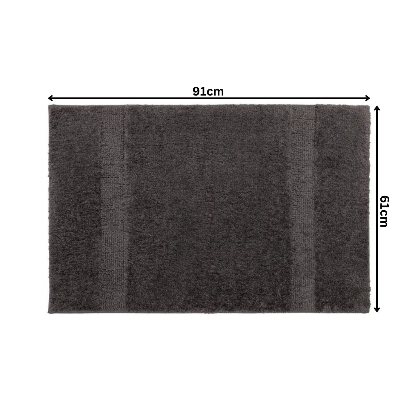 Double Stripe Bath Rug