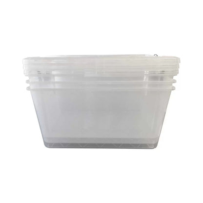Lot de 3 bacs de rangement multi-usages InstaView 45 L