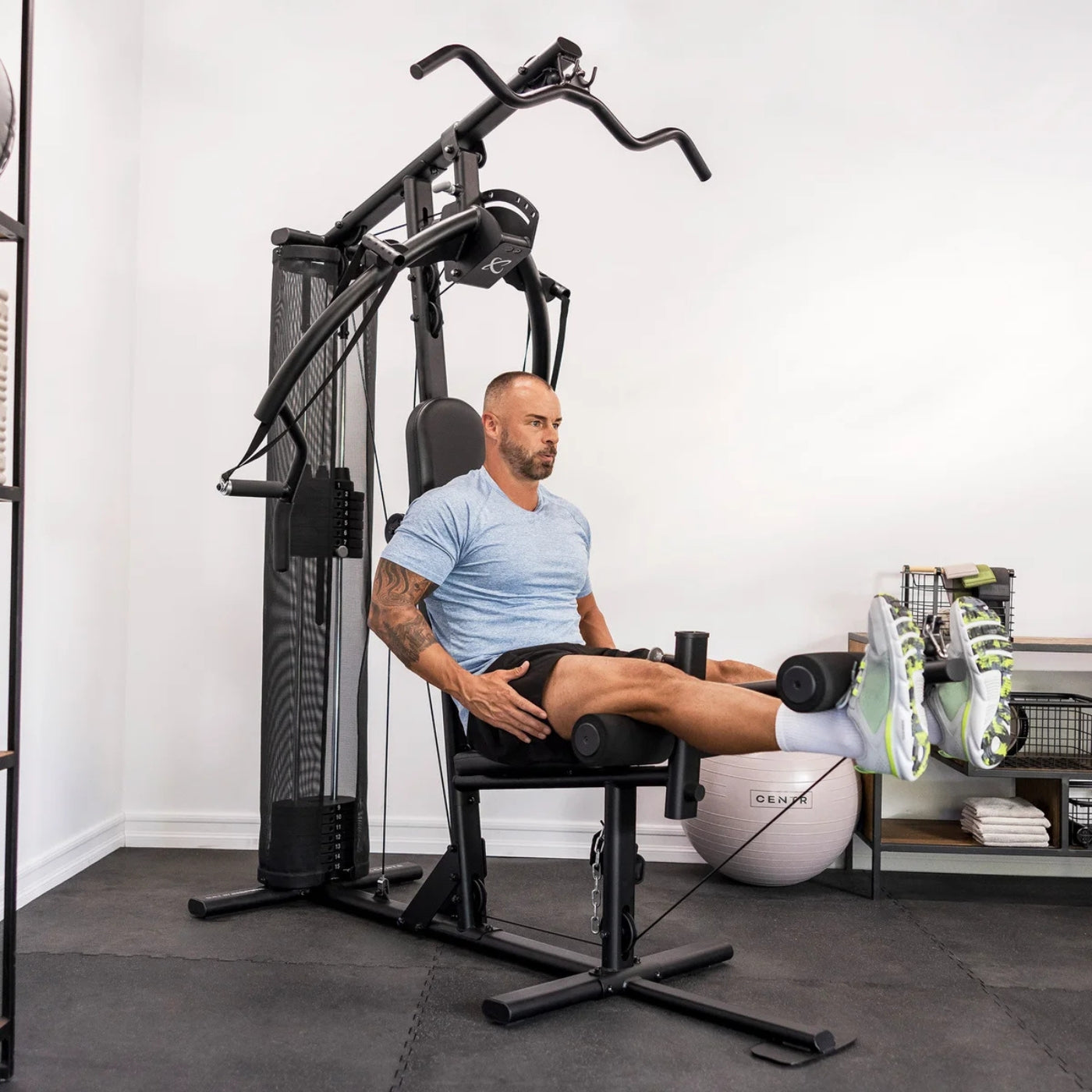 Station de Musculation Polyvalente pour Entraînement à Domicile
