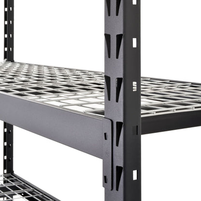 Étagère de rangement industrielle à 4 niveaux
