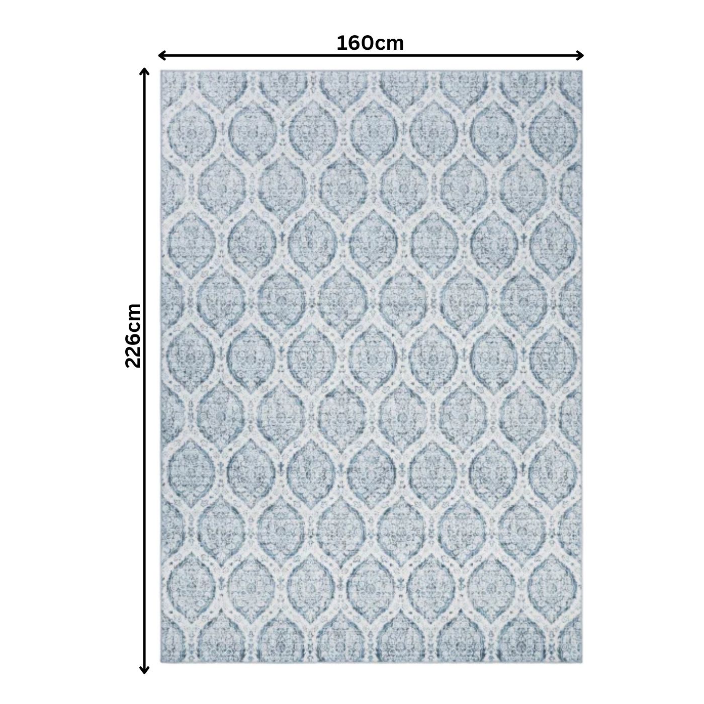 Alisha Aqua Dream Mink Printed Chenille Collection