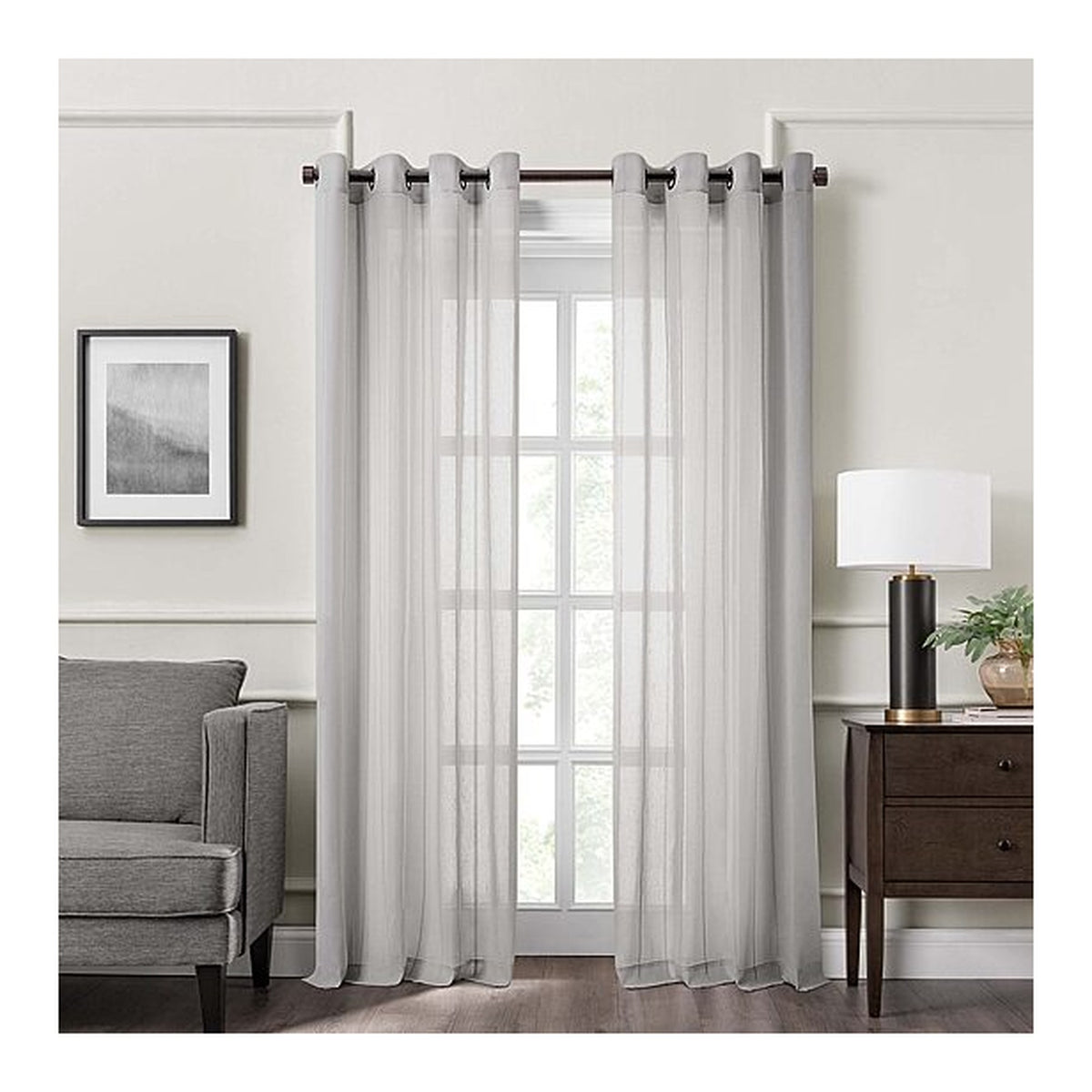 Fieldcrest Heritage Mirron Silver Gray