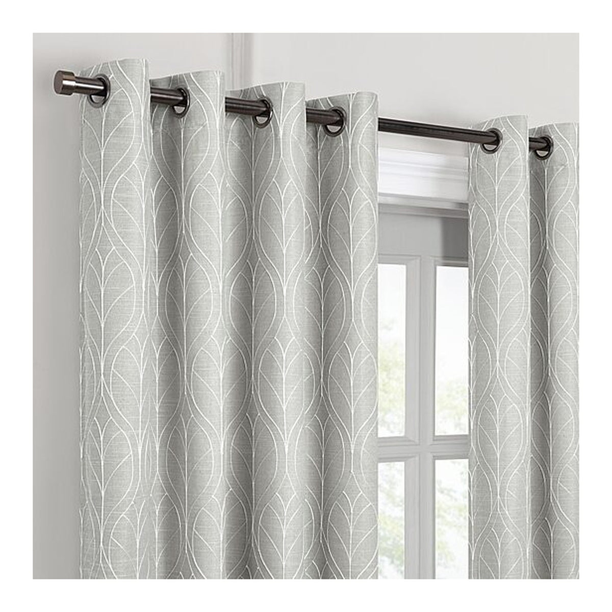 Fieldcrest Heritage Allegria Silver Gray