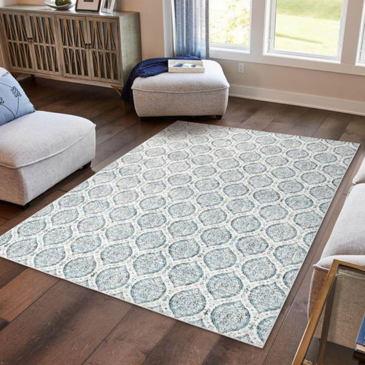 Alisha Aqua Dream Mink Printed Chenille Collection