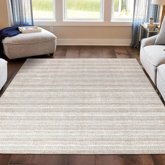 Oakley Beige Dream Mink Printed Chenille Collection