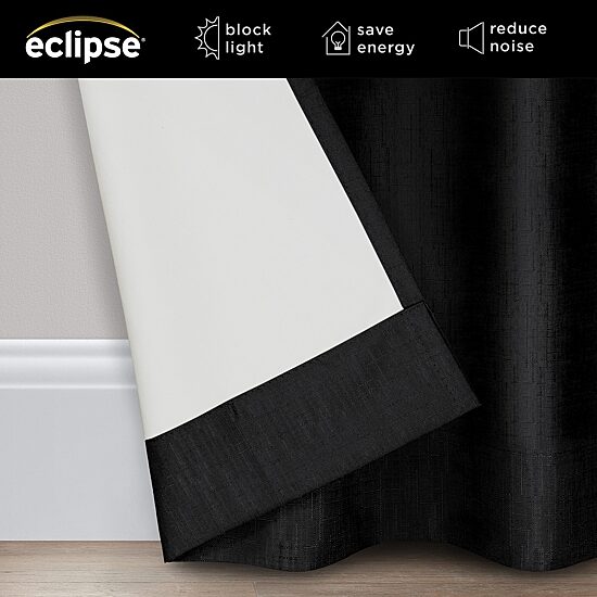 Eclipse Kendall Ourlet Passe-Tringle Occultant Rideau Simple Panneau
